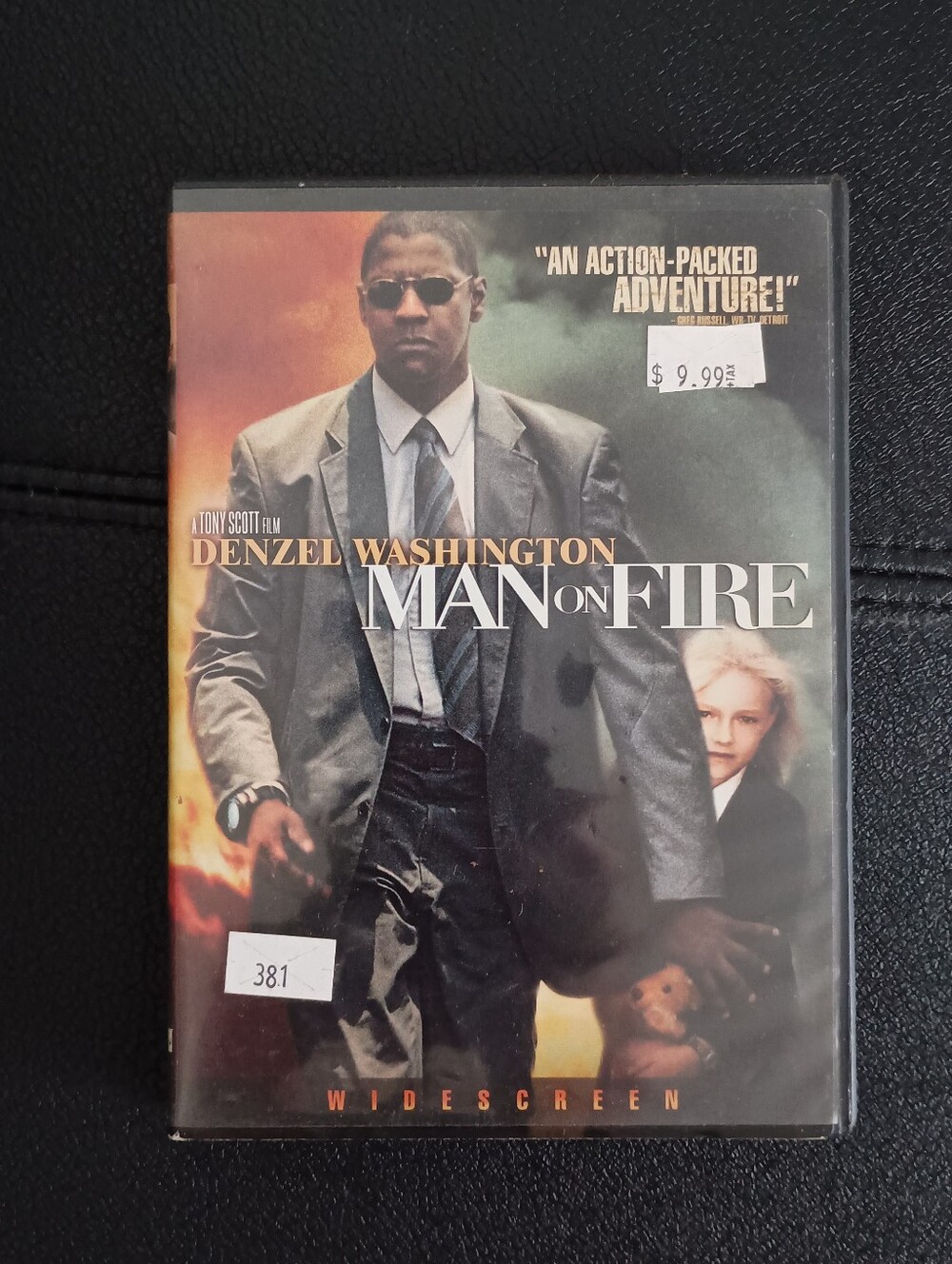 3/$10 🌟 Man on Fire Widescreen DVD With Denzel Washington